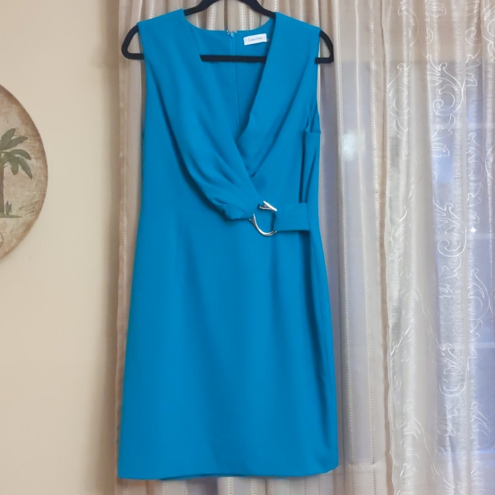 Teal dress
